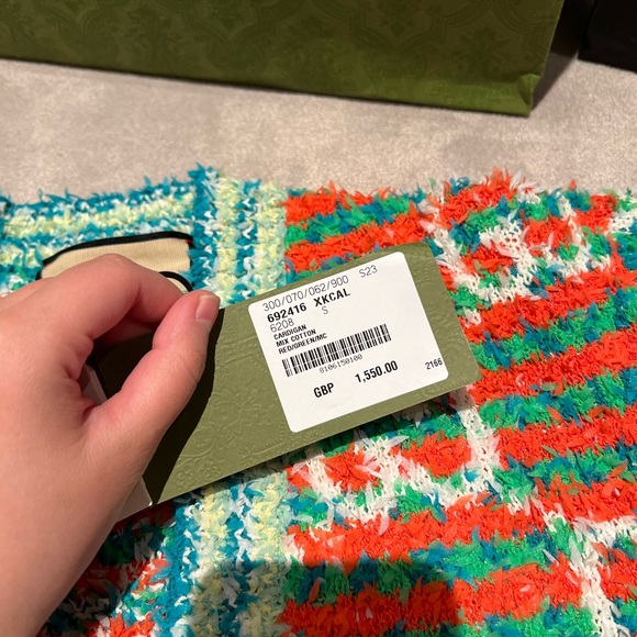 Gucci Multicolor Knit Fabric cardigan - Picture 5 of 6